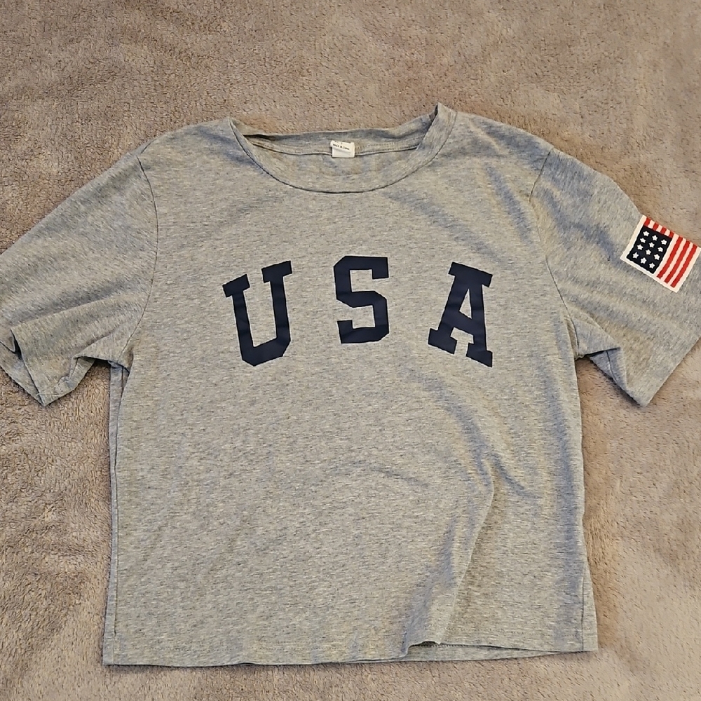 Gray USA Women's T-Shirt